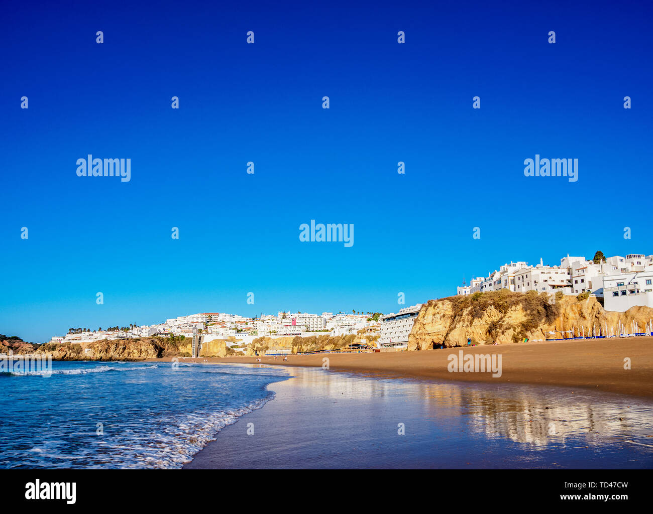 Paneco Strand, Albufeira, Algarve, Portugal, Europa Stockfoto