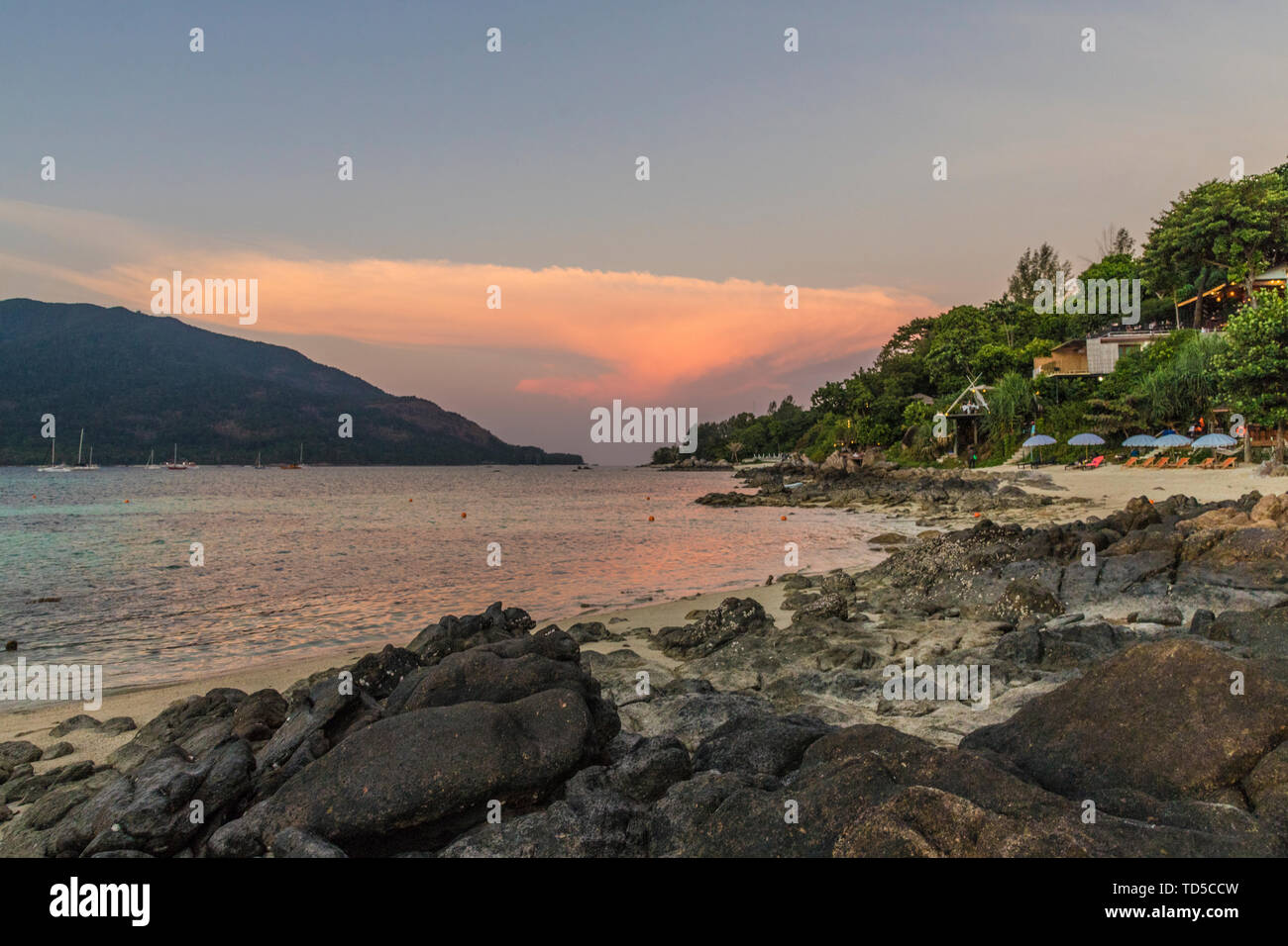 Ko Lipe, Tarutao National Marine Park, Thailand, Südostasien, Asien Stockfoto