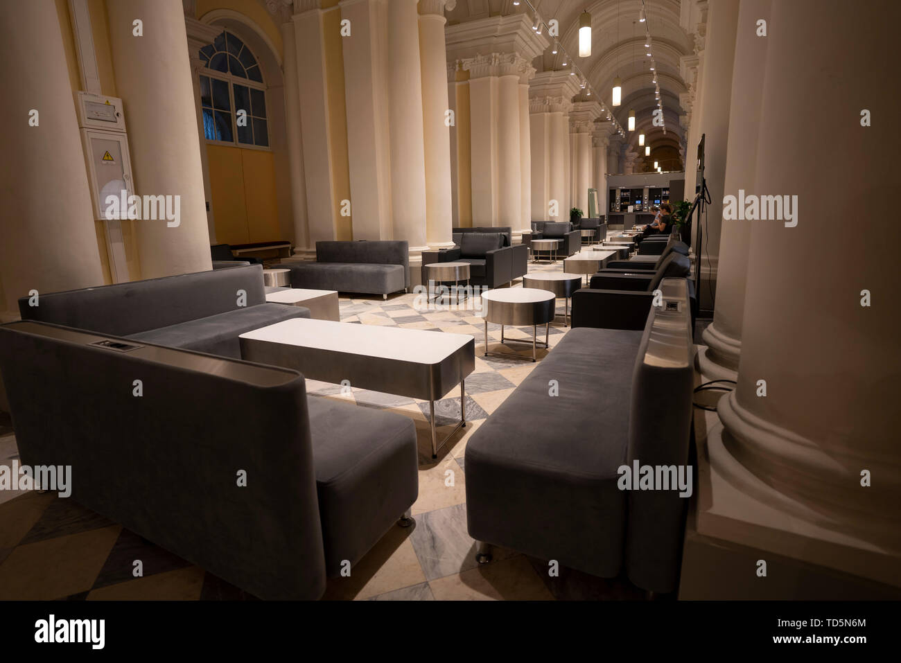 St. Petersburg, Russland, 9. Februar, 2019: Der Rest im Winter Palace. Stockfoto