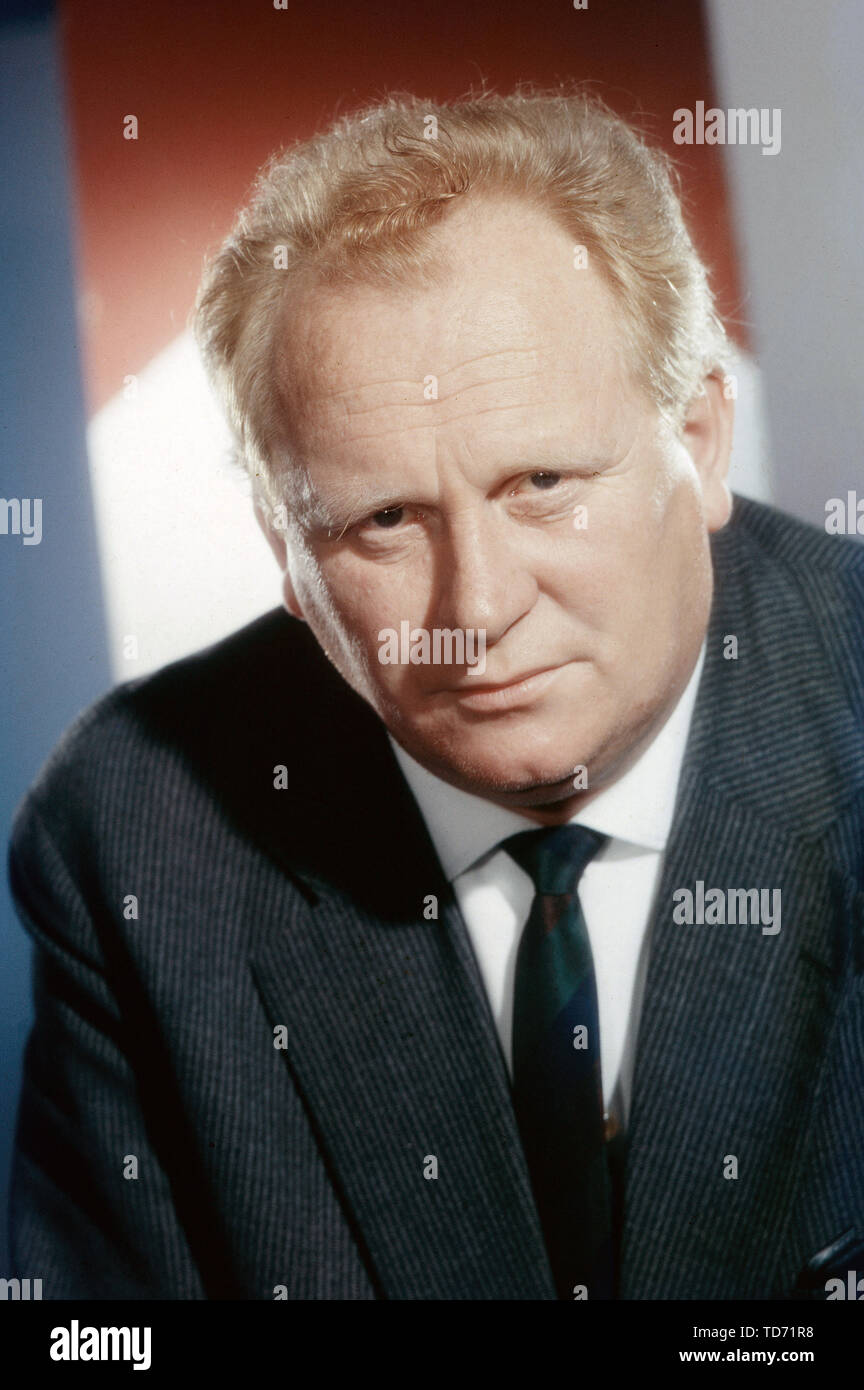 Gert Fröbe, deutscher Wis Deutschland 1960er Jahre. Deutsche