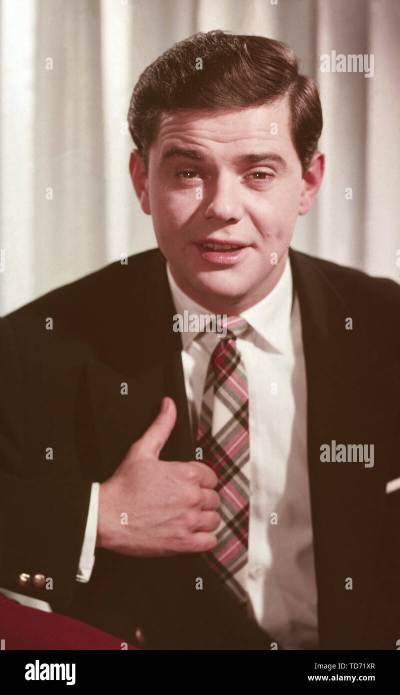 Walter Giller, deutscher Wis Deutschland 1950er Jahre. Deutsche Schauspieler Walter Giller, Deutschland 1950. Stockfoto