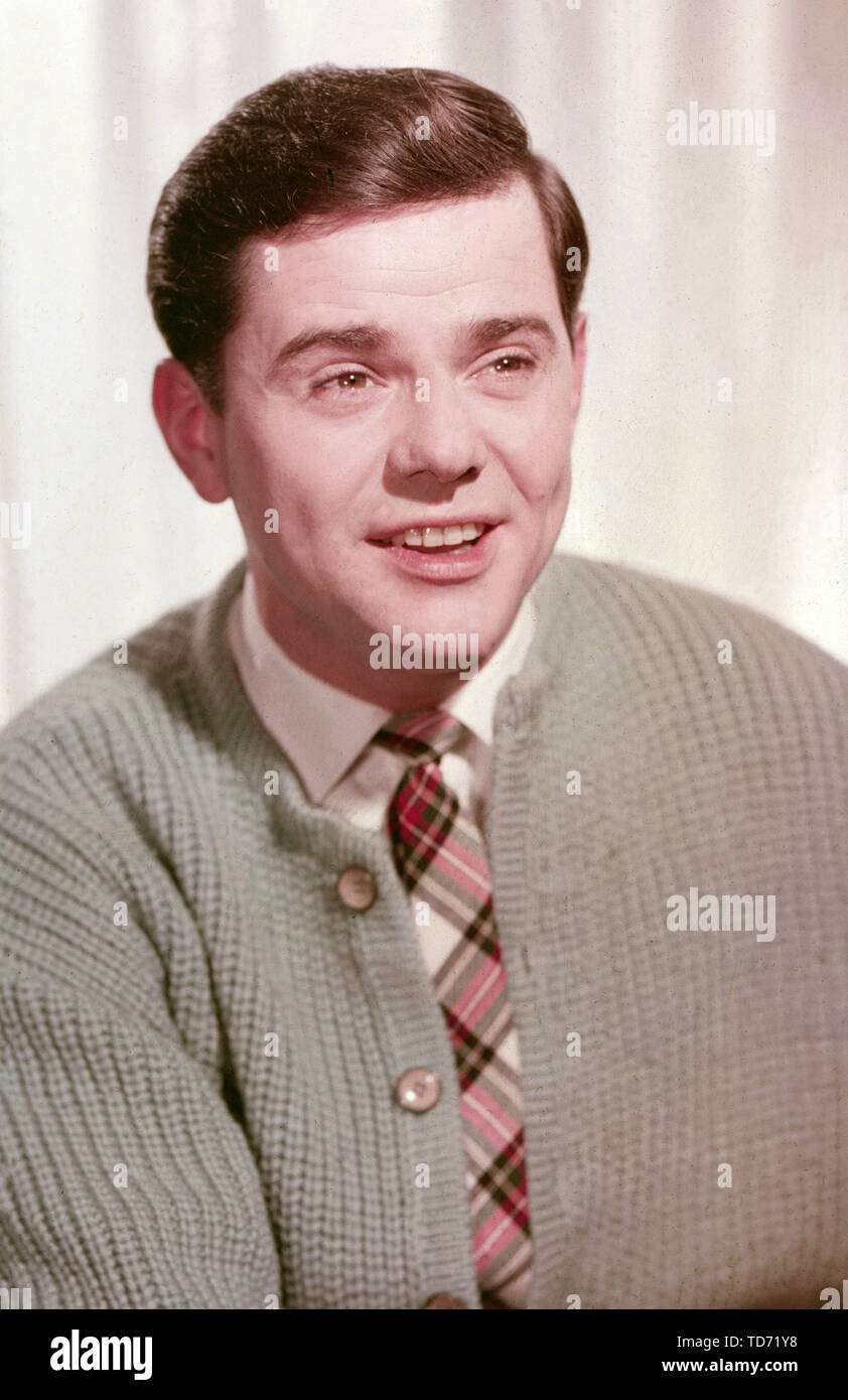 Walter Giller, deutscher Wis Deutschland 1950er Jahre. Deutsche Schauspieler Walter Giller, Deutschland 1950. Stockfoto