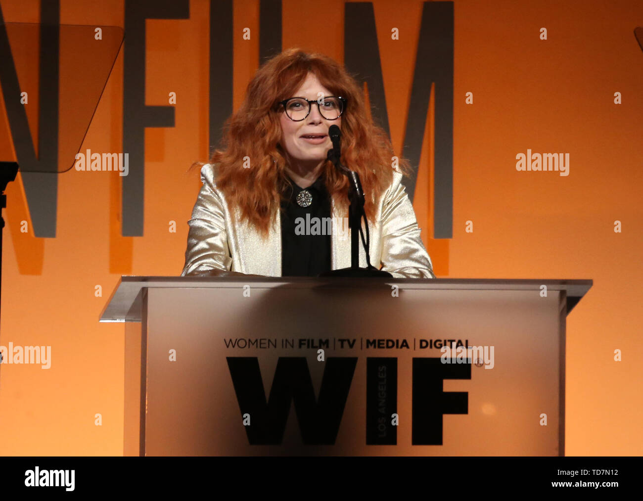 BEVERLY HILLS, Ca - 12. Juni: Natasha Lyonne, an der 2019 Frauen im Film jährlichen Gala Innen im Beverly Hilton Hotel in Beverly Hills, Kalifornien am 12. Juni 2019. Credit: Faye Sadou/MediaPunch Stockfoto