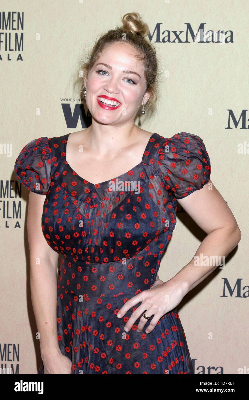 Erika Christensen in der Ankunftshalle für 2019 Frauen im Film jährlichen Gala, The Beverly Hilton, Beverly Hills, CA 12. Juni 2019. Foto von: Priscilla Grant/Everett Collection Stockfoto