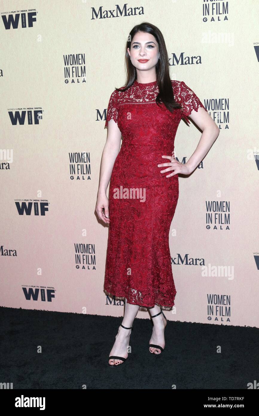 Beverly Hills, CA. 12 Juni, 2019. Niki Koss in der Ankunftshalle für 2019 Frauen im Film jährlichen Gala, The Beverly Hilton, Beverly Hills, CA 12. Juni 2019. Credit: Priscilla Grant/Everett Collection/Alamy leben Nachrichten Stockfoto