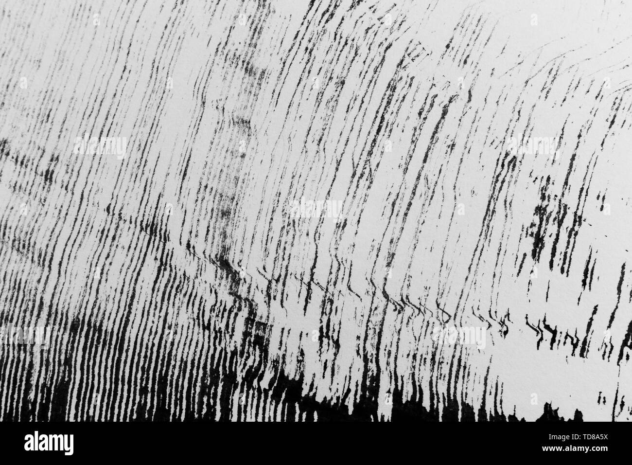 Schwarze Tinte abstrakten Streifen Hintergrund. Hand gezogenen Linien. Tinte Abbildung. Einfache gestreiften Hintergrund. Stockfoto