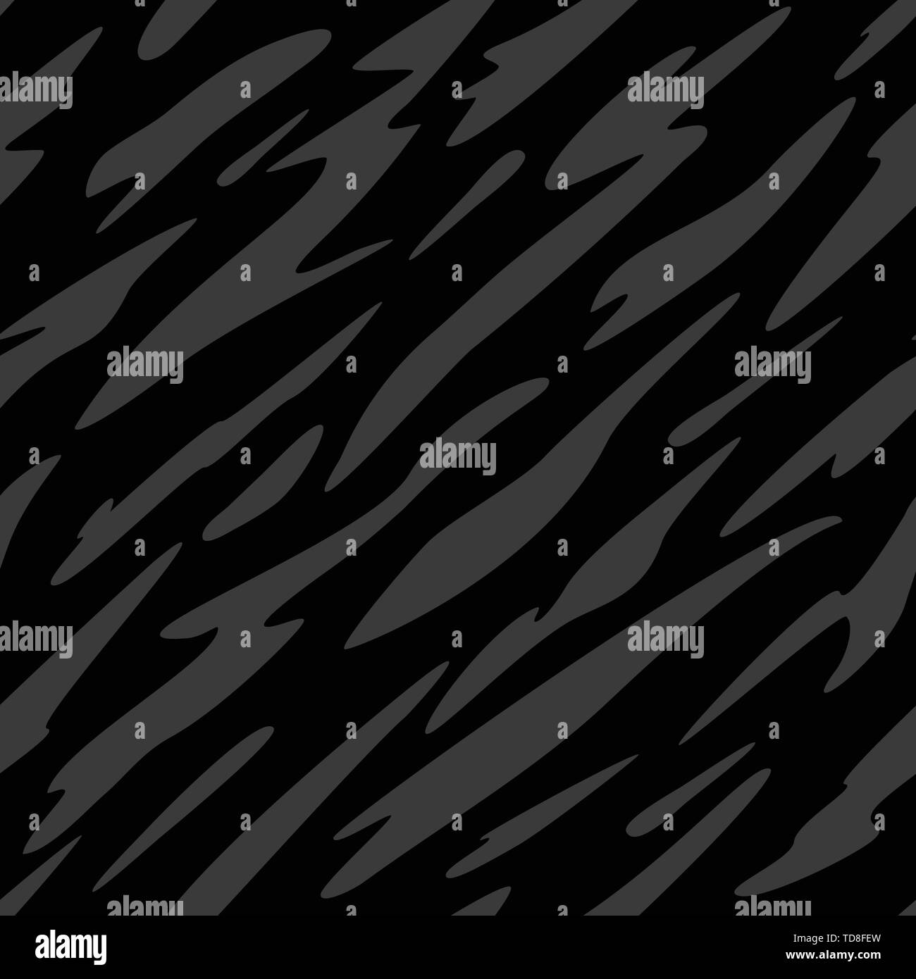Abstrakte schwarze und graue Streifen Nahtlose, Sich wiederholendes Muster Vector Illustration Stock Vektor