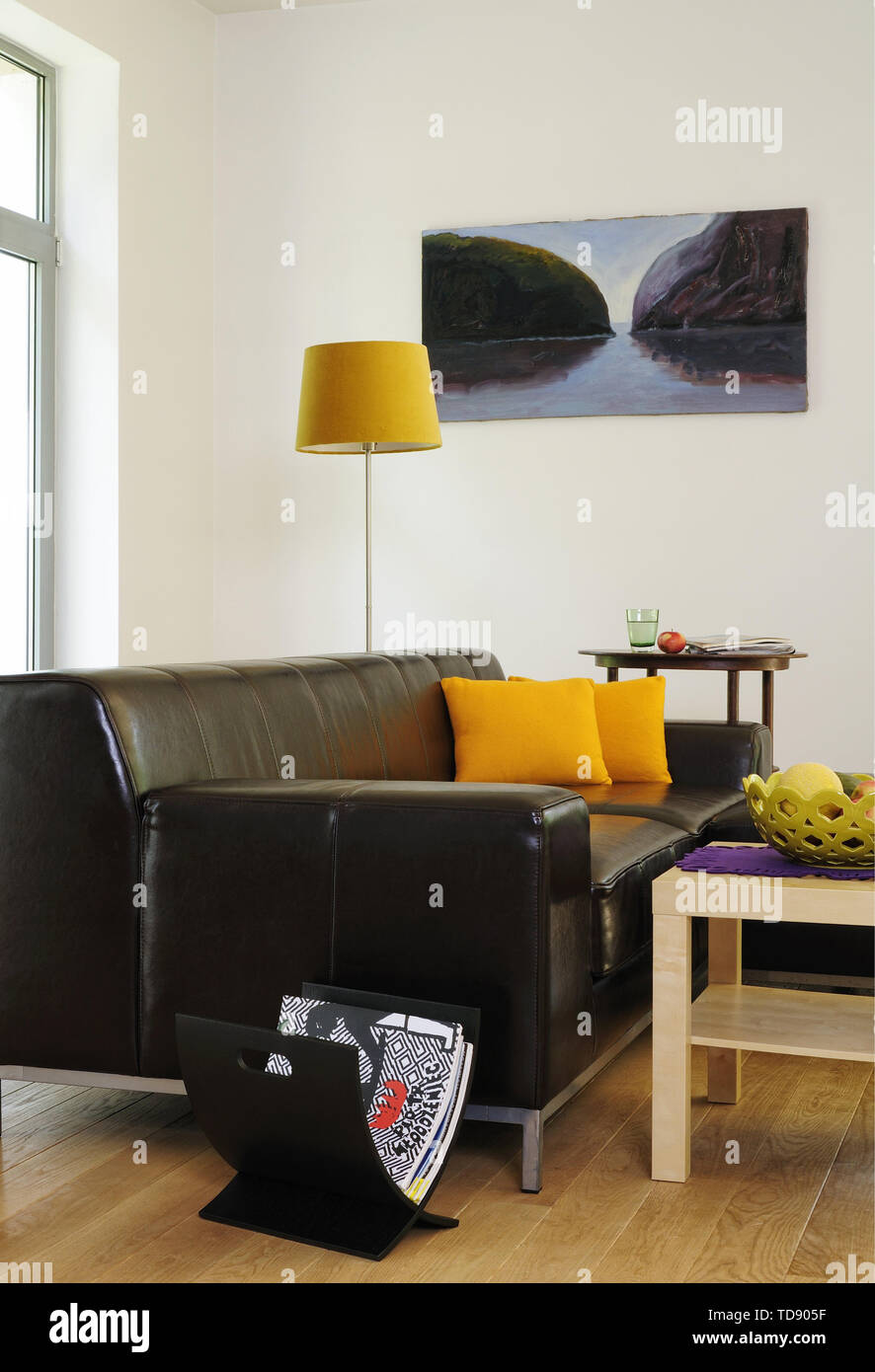 Wohnzimmer Ideen Fur Schwarzes Sofa Wie Richtig Kombinieren