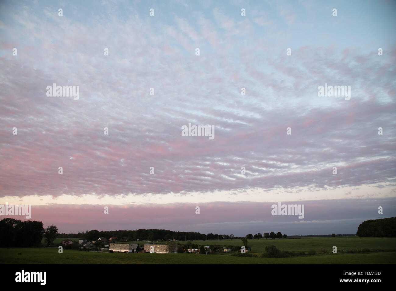 Wolken in Danzig, Polen. 8. Juni 2019 © wojciech Strozyk/Alamy Stock Foto Stockfoto