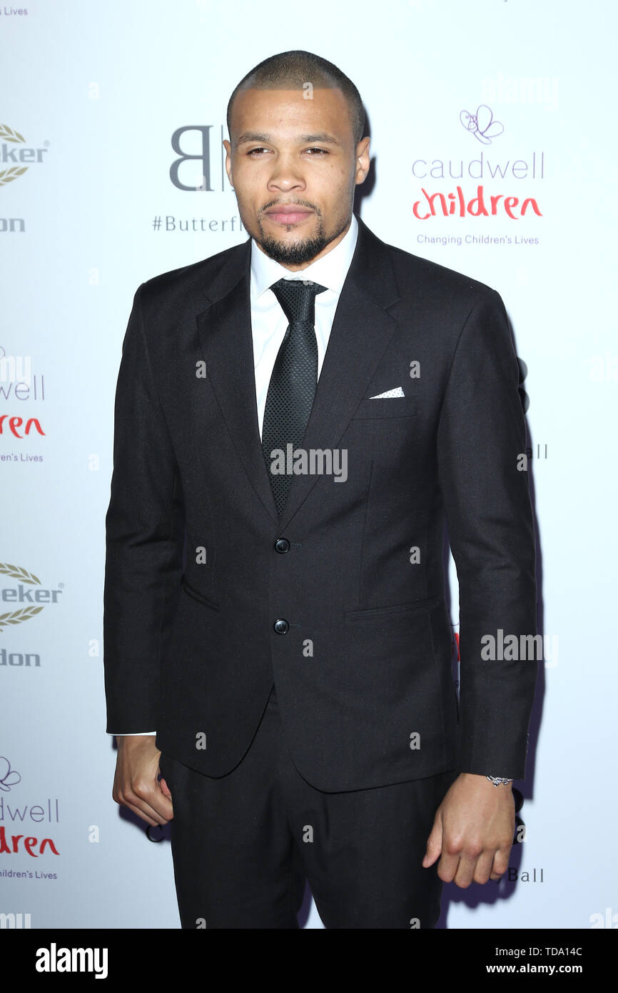 Chris Eubank Jr, Butterfly Ball, Grosvenor House Hotel, London, Großbritannien, 13. Juni 2019, Foto von Richard Goldschmidt Stockfoto