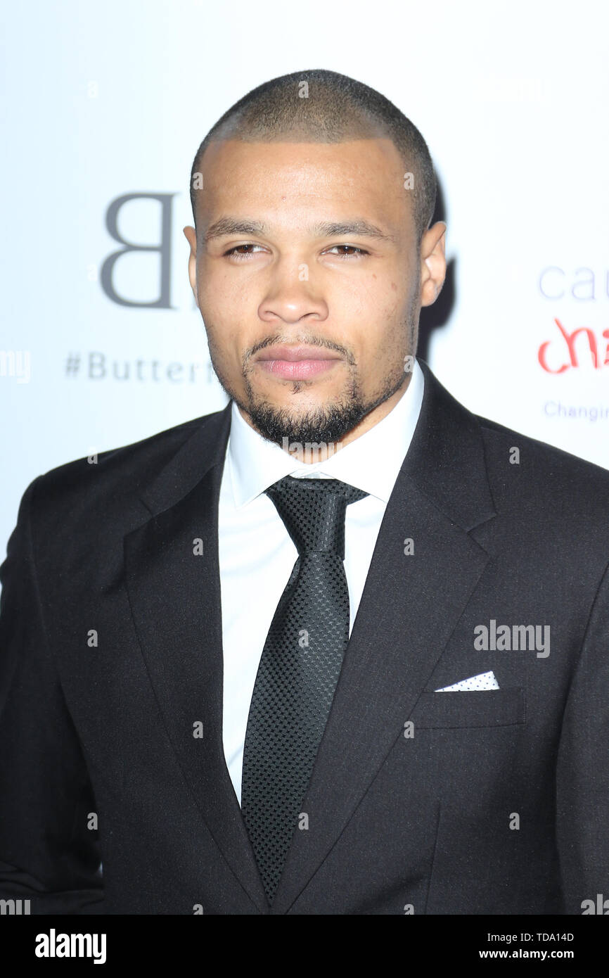 Chris Eubank Jr, Butterfly Ball, Grosvenor House Hotel, London, Großbritannien, 13. Juni 2019, Foto von Richard Goldschmidt Stockfoto