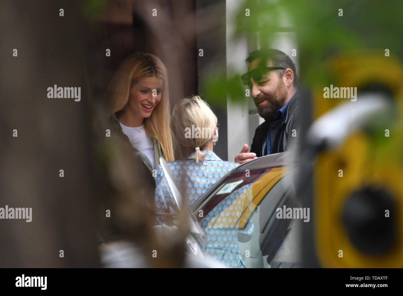 Michelle Hunziker in Mailand, Italien: Mailand, Italien Wann: 13. Mai 2019 Credit: IPA/WENN.com ** Nur für die Veröffentlichung in Großbritannien, den USA, Deutschland, Österreich, Schweiz ** verfügbar Stockfoto