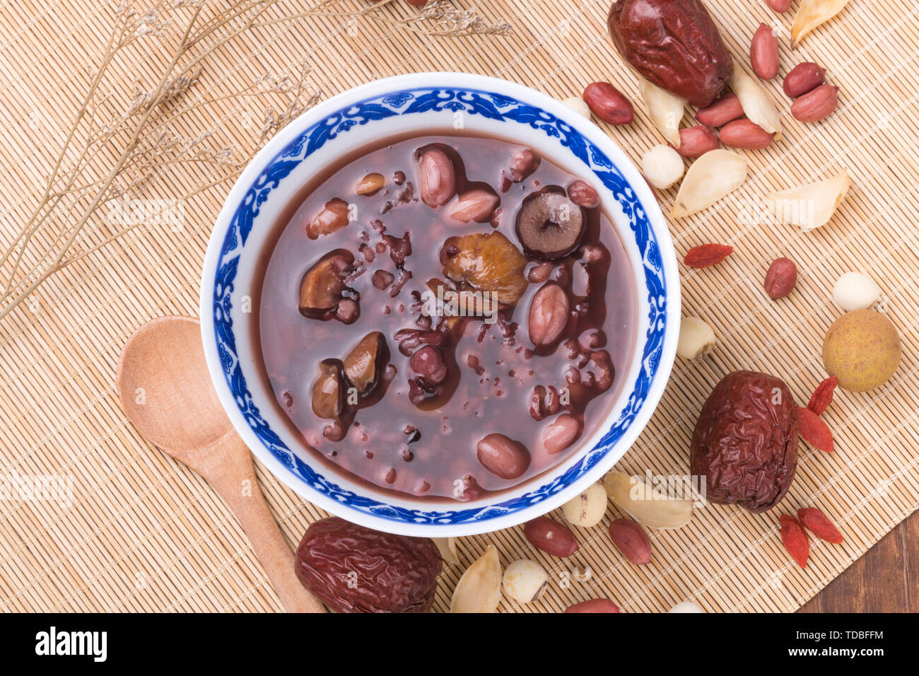 Porridge congee Stockfoto