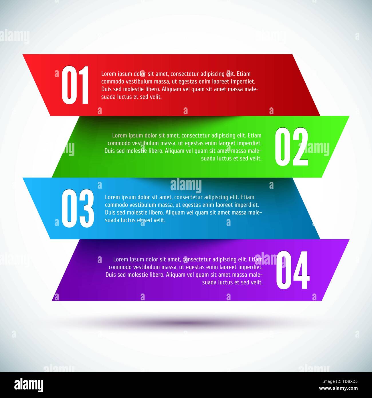 Banner-Design-Vorlage Stock Vektor