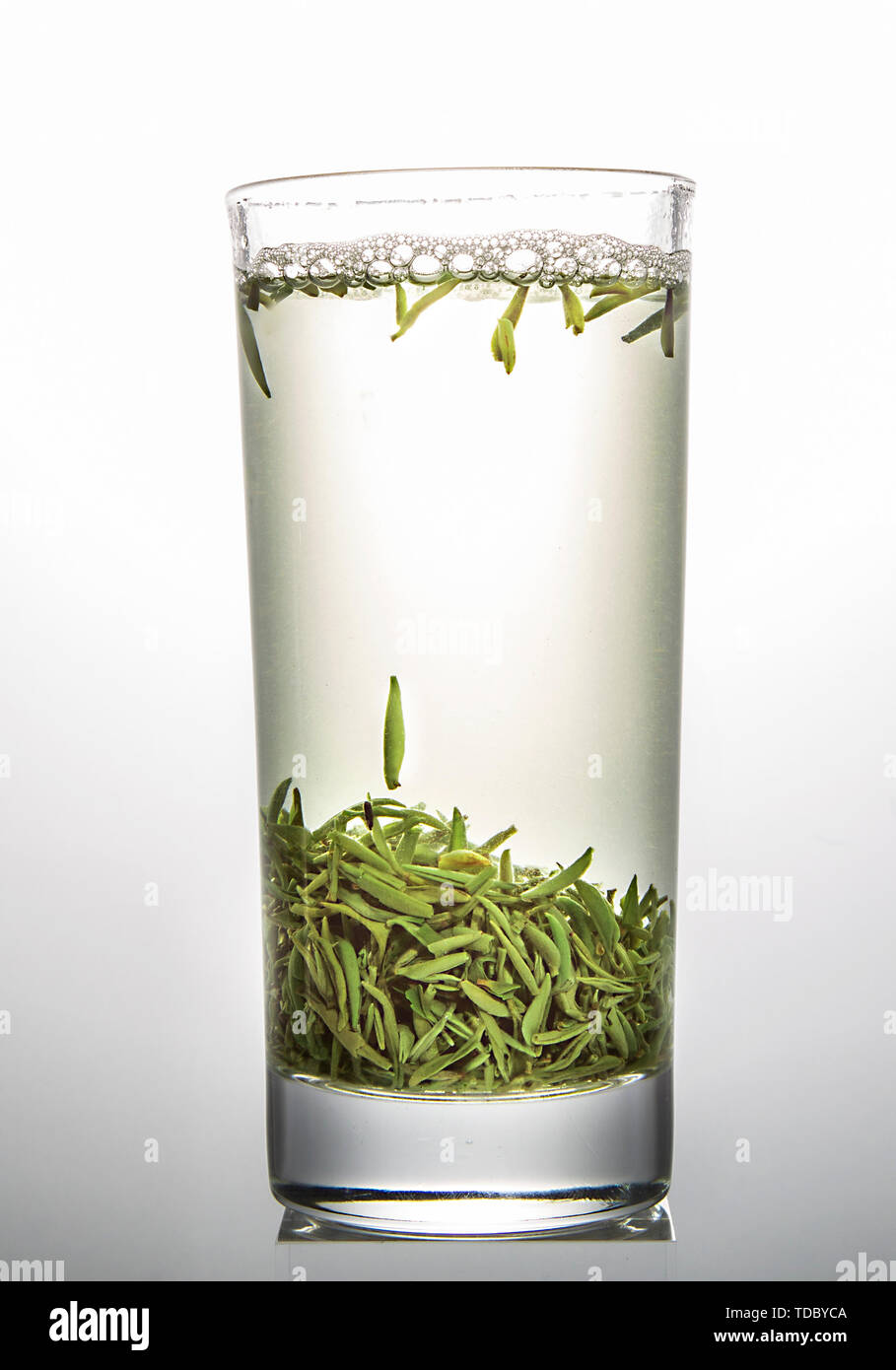 Spezielle hochwertige einzelne Knospe vor Mao Jian in Xinyang Stockfoto