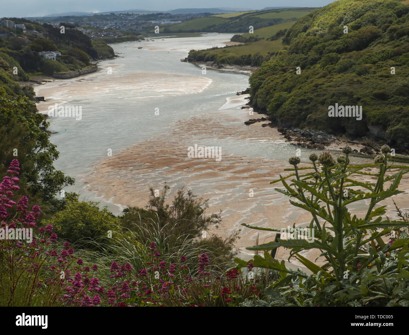 Die gannel Stockfoto