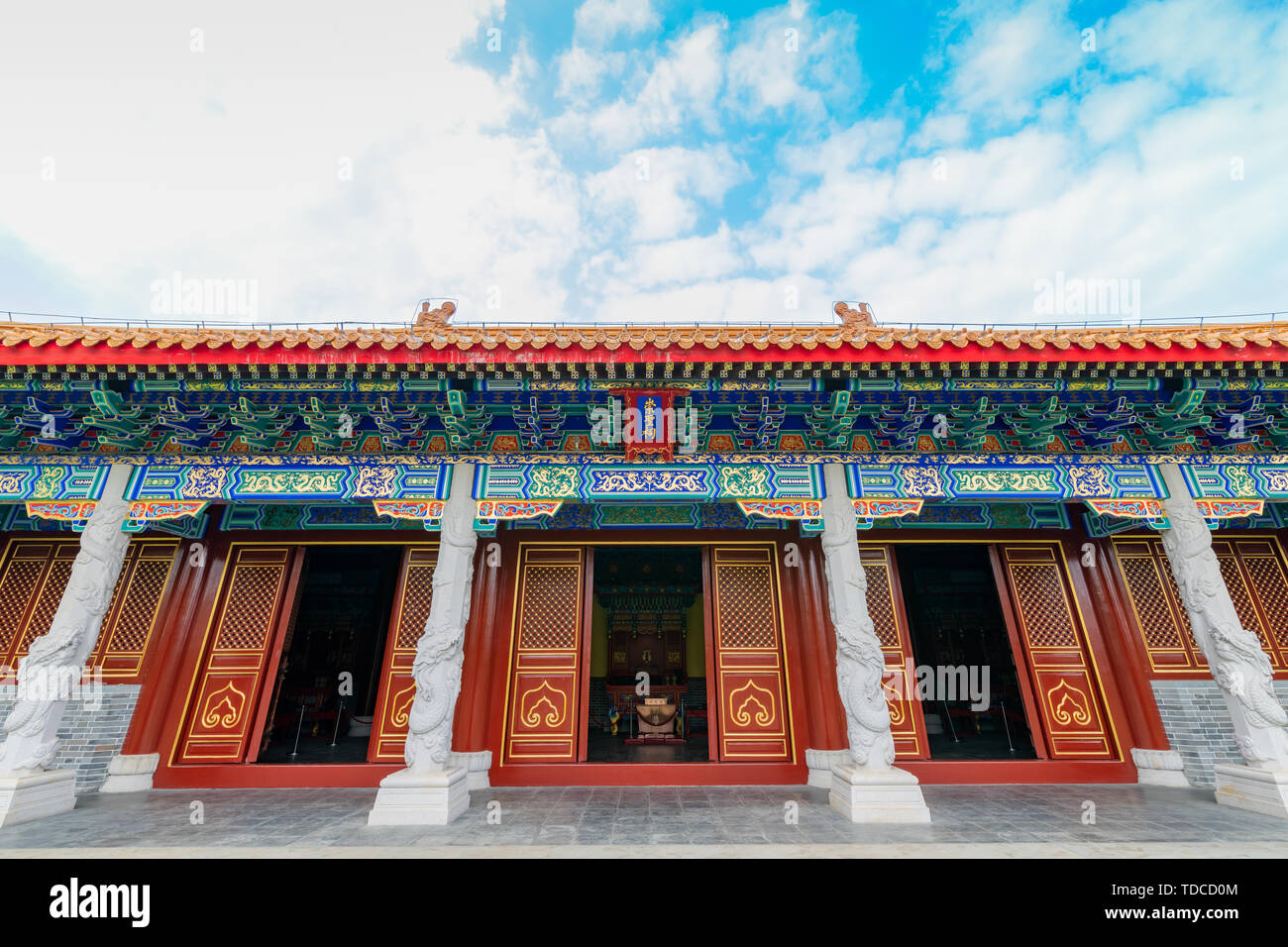Konfuzius Tempel Chongsheng in kulturelle Stadt, suixi County, Provinz Guangdong Stockfoto