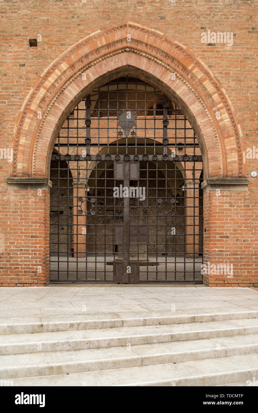 Der König Enzo Palast in Piazza Maggiore, Bologna, Italien Stockfoto