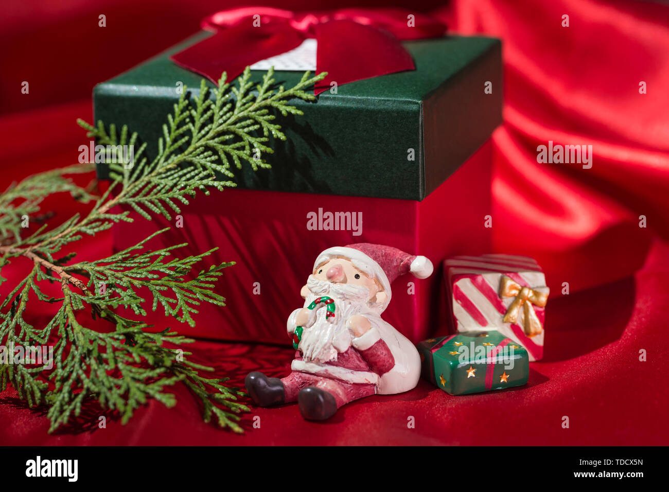 Exquisites Geschenk Box. Stockfoto