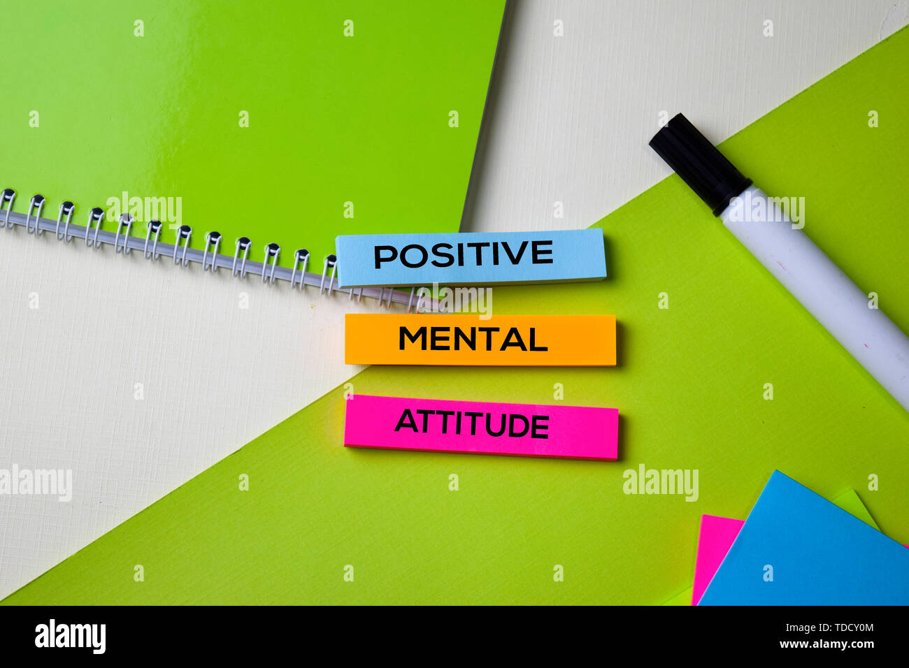 Think Positive Concept Handwritten On Stockfotos Und Bilder Kaufen Seite 2 Alamy