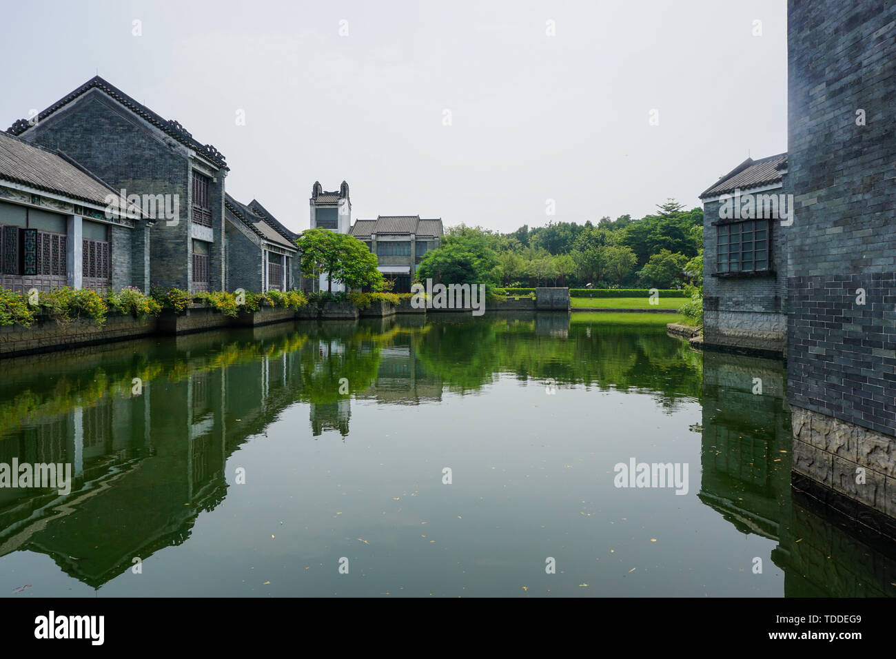 Lingnan Impressionen Park, Panyu, Guangzhou Stockfoto