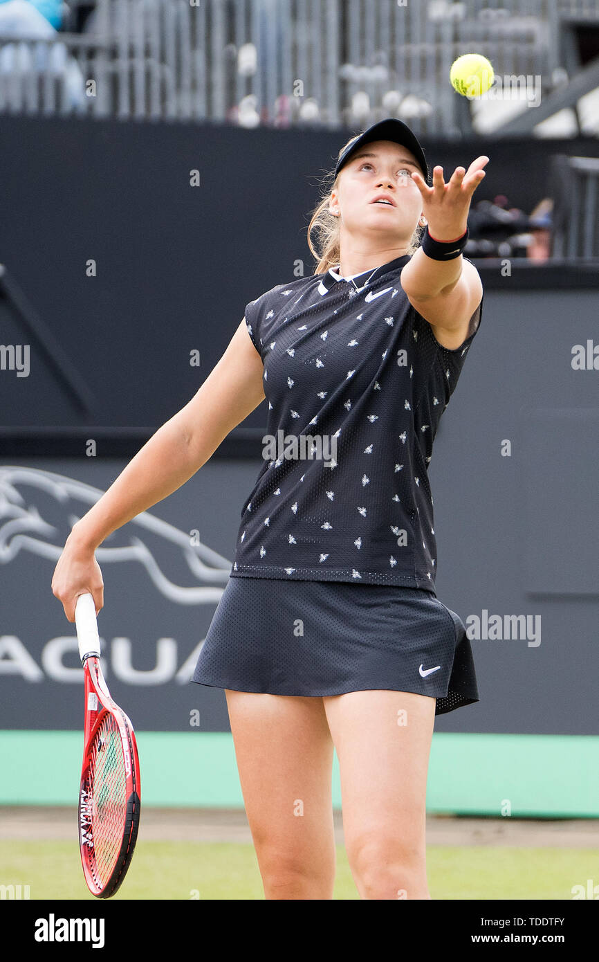 15. Juni 2019 Rosmalen, Niederlande Tennis Libema öffnen Elena Rybakina (KAZ) Stockfoto