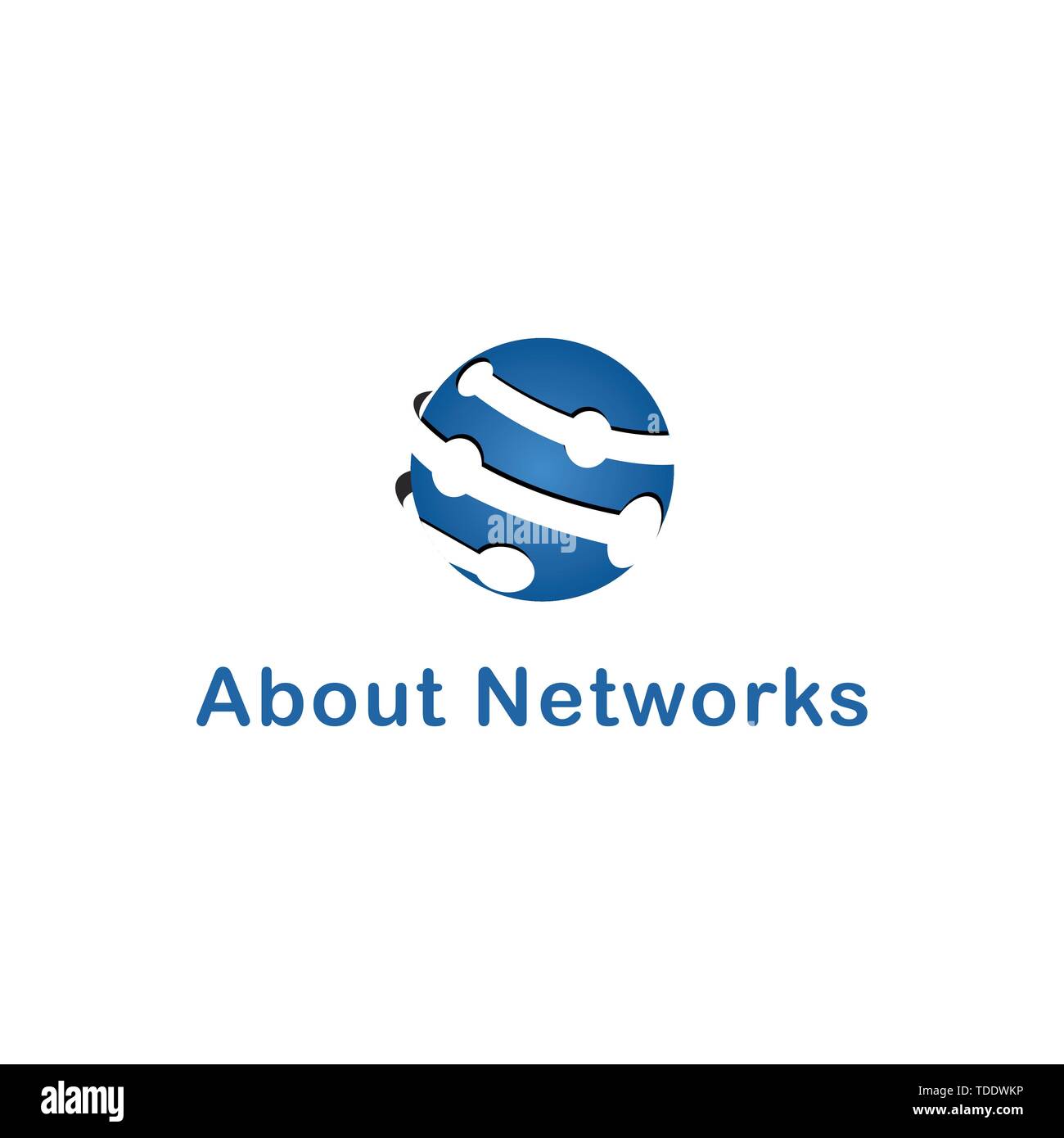 Logo-Technologie, Biotechnologie, tech Symbol und das Symbol-Vektor Stock Vektor