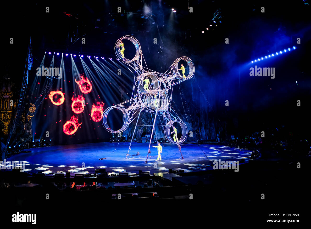 Zirkus-show Stockfoto