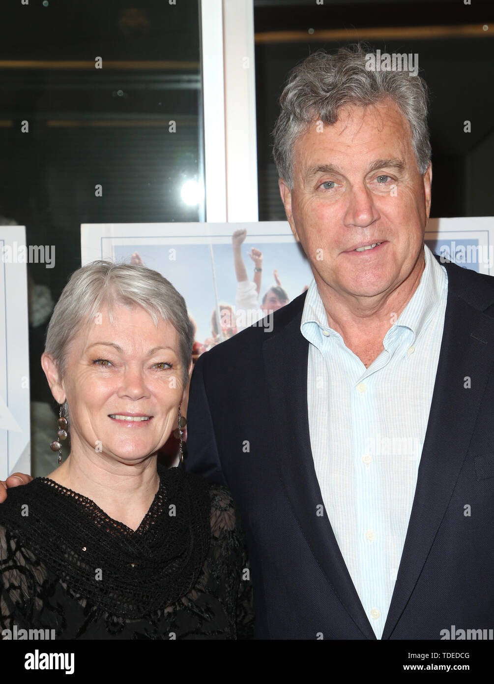 Los Angeles, Ca, USA. 14 Juni, 2019. Tracy Edwards, Tom Bernard, bei der Premiere von Maiden am Linwood Dunn Theater in Los Angeles, Kalifornien am 14. Juni 2019. Credit: Faye Sadou/Medien Punch/Alamy leben Nachrichten Stockfoto