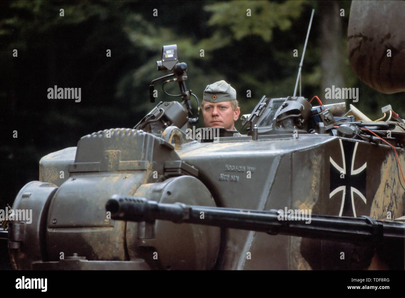 Deutsche Armee 'Gepard' Self-Propelled Anti Aircraft Gun Stockfoto