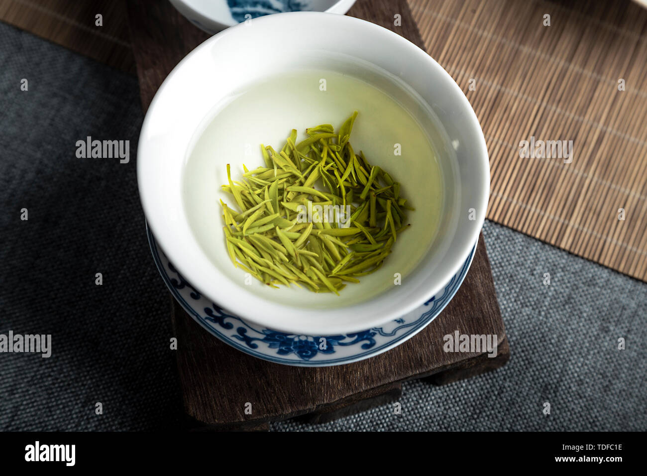 Spezielle hochwertige einzelne Knospe vor Mao Jian in Xinyang Stockfoto