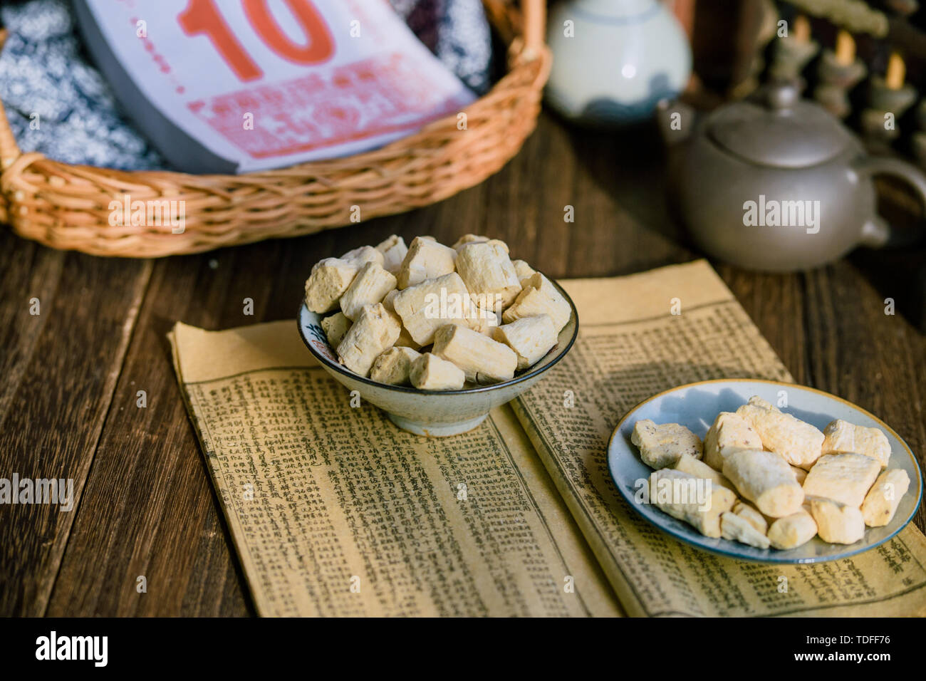 Leckere handgemachte Ingwer. Stockfoto