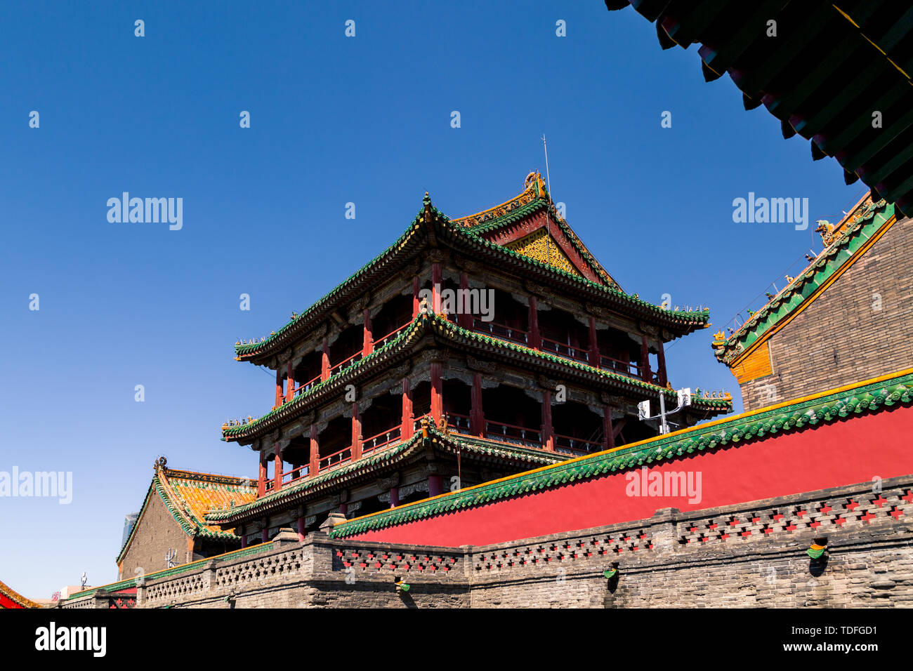 Kaiserpalast von Shenyang Stockfoto