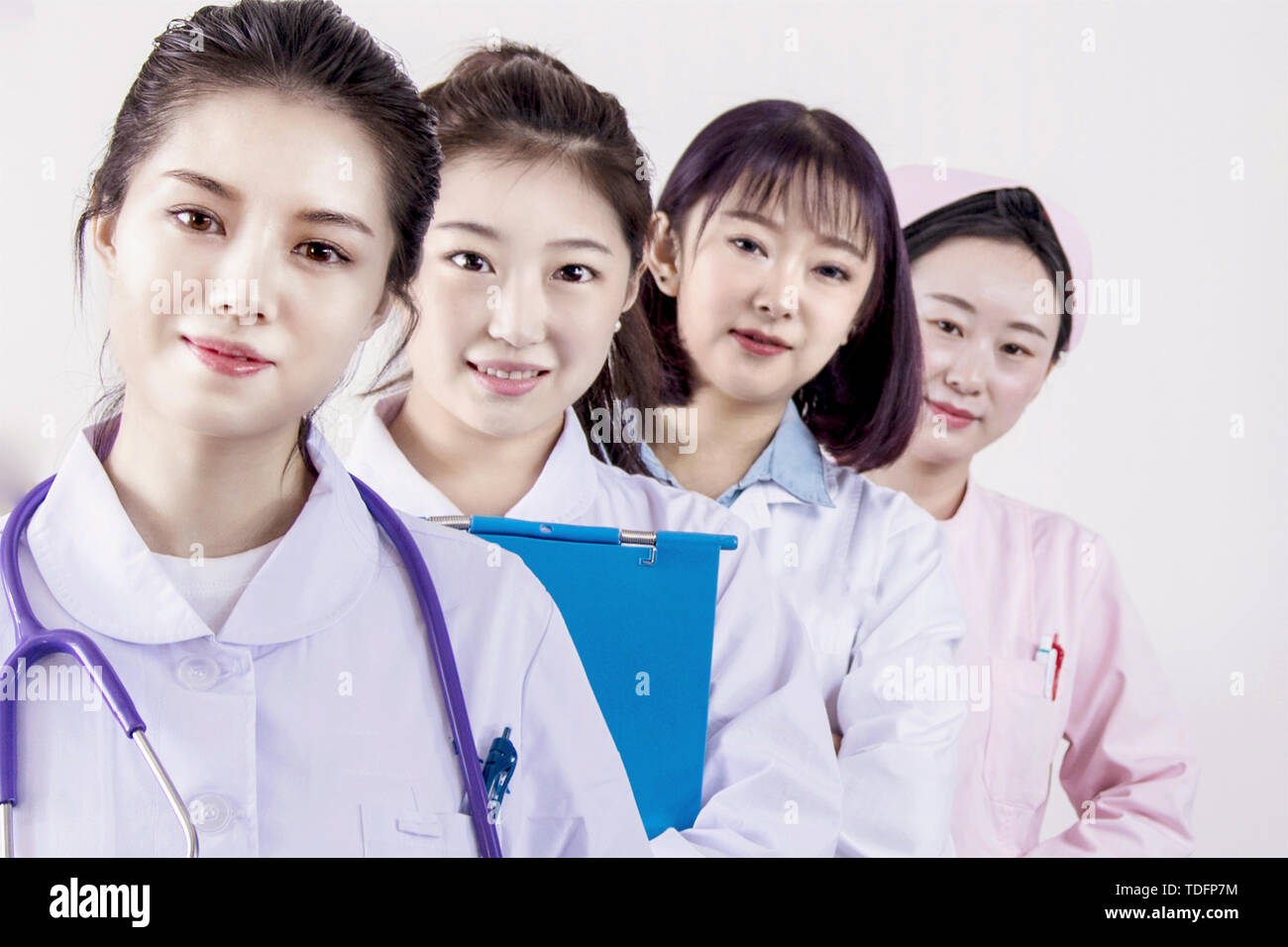 Ärzte und Krankenschwestern Stockfoto