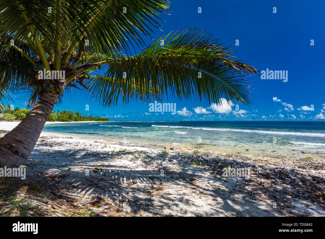 Tropical Resort Leben in Vanuatu, in der Nähe von Port Datei, Efate Island Stockfoto