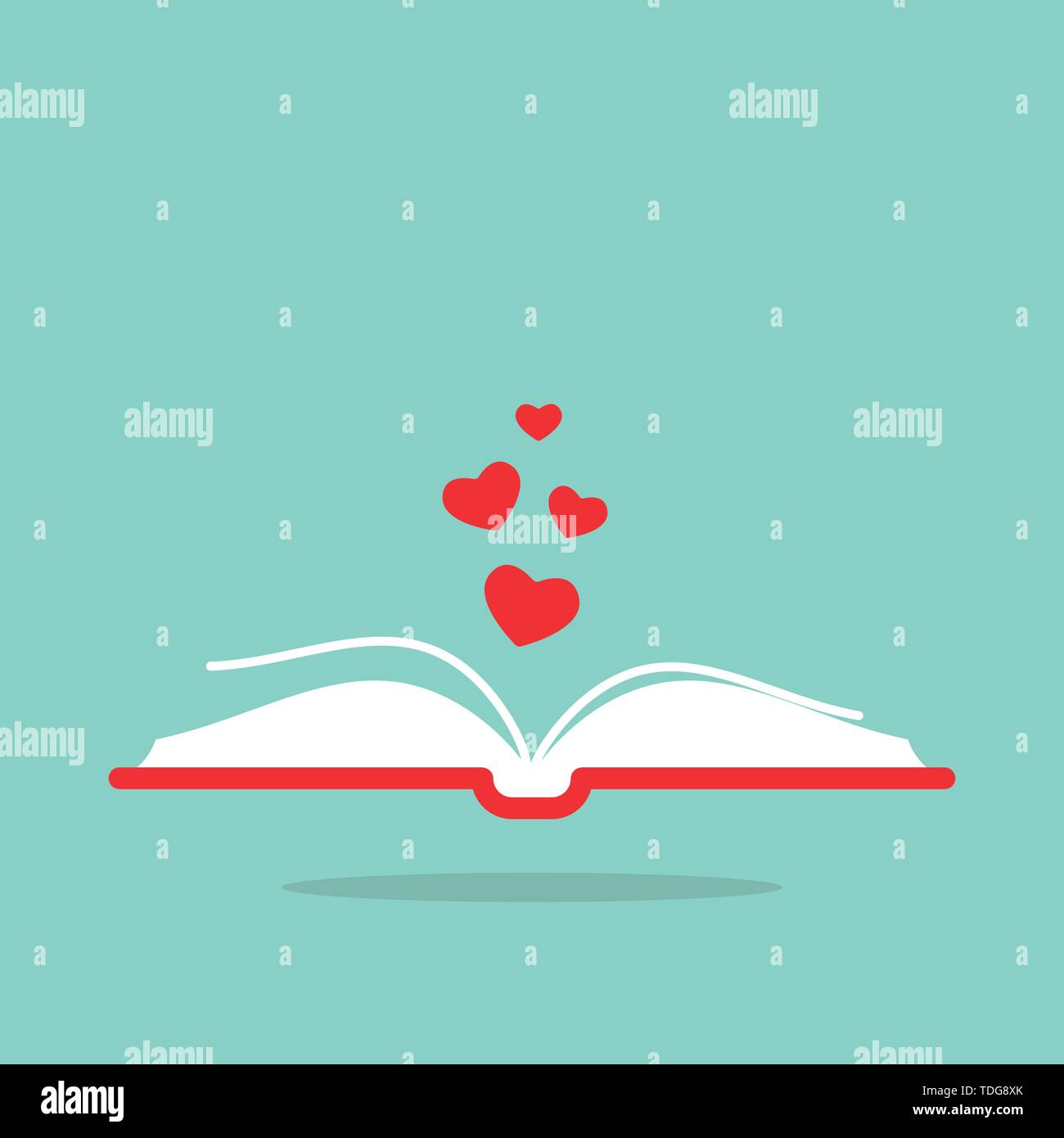 Turkis Herz Stock Vektorgrafiken Kaufen Alamy