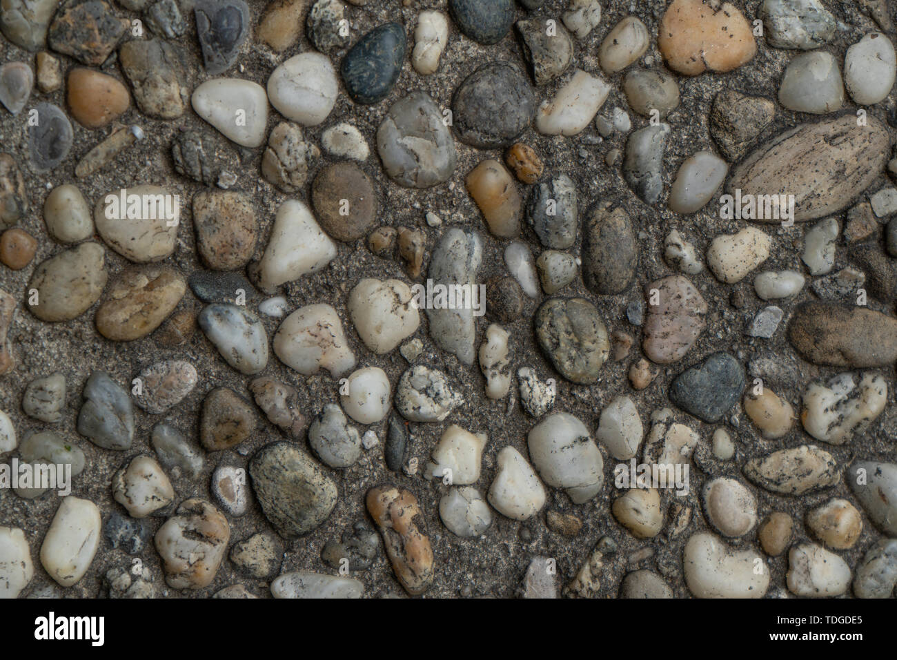 Man Radfahren auf Sport Bike - Fahrrad Räder und Straße Perspektive mit Radfahrer reiten blauem Himmel Hintergrund Stockfoto