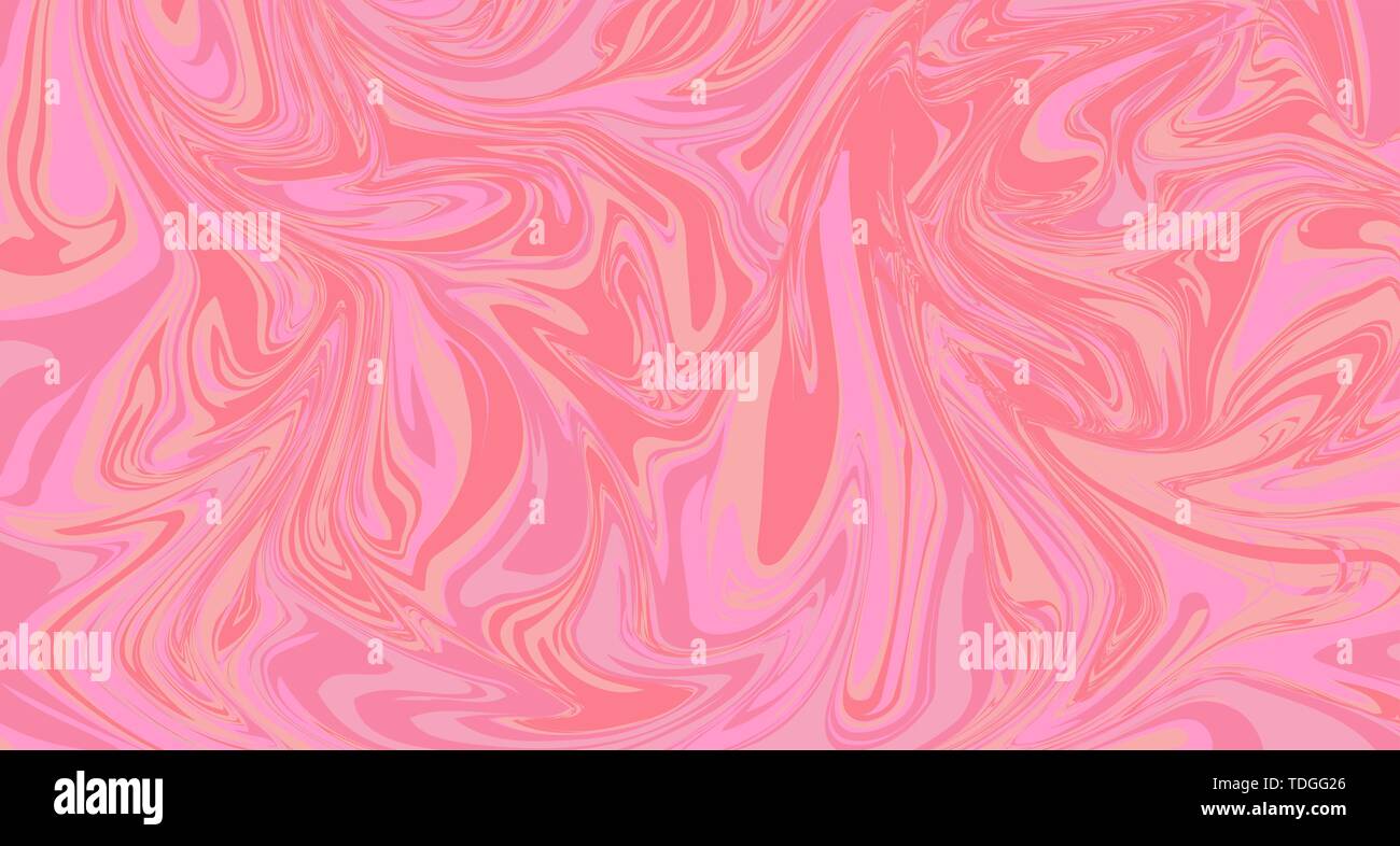 Hell abstrakt Hintergrund. Pink Wave unscharfes Bild. Stock Vektor