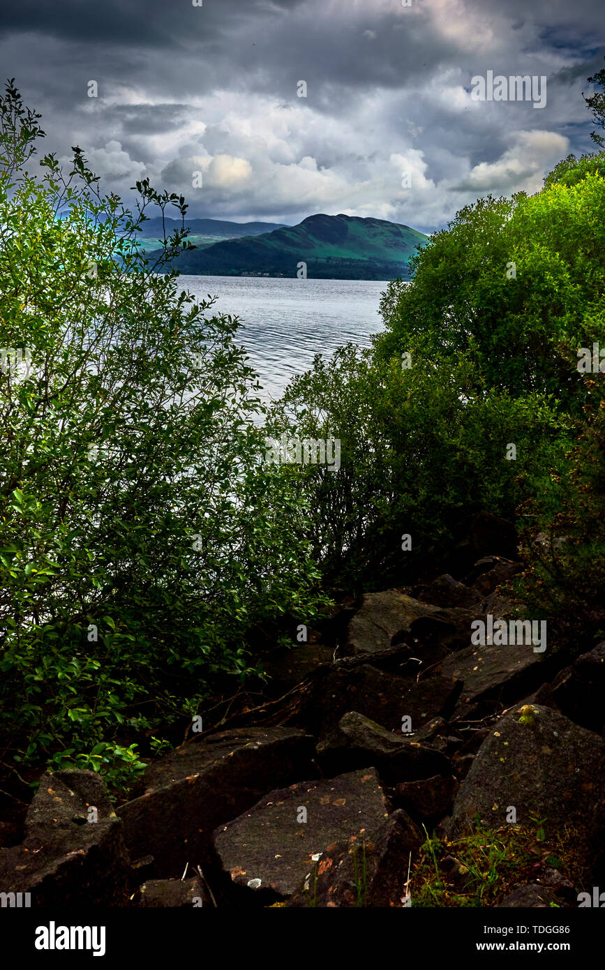Loch Lomond (LCL) Stockfoto