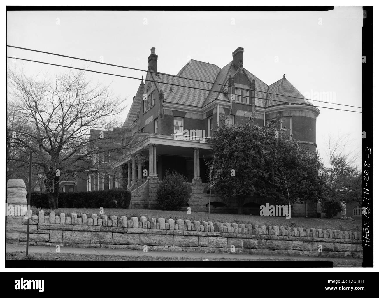 Nordwestlich von Norden - Joseph H. Warner Home, 800 Vine Street, Chattanooga, Hamilton County, TN Stockfoto