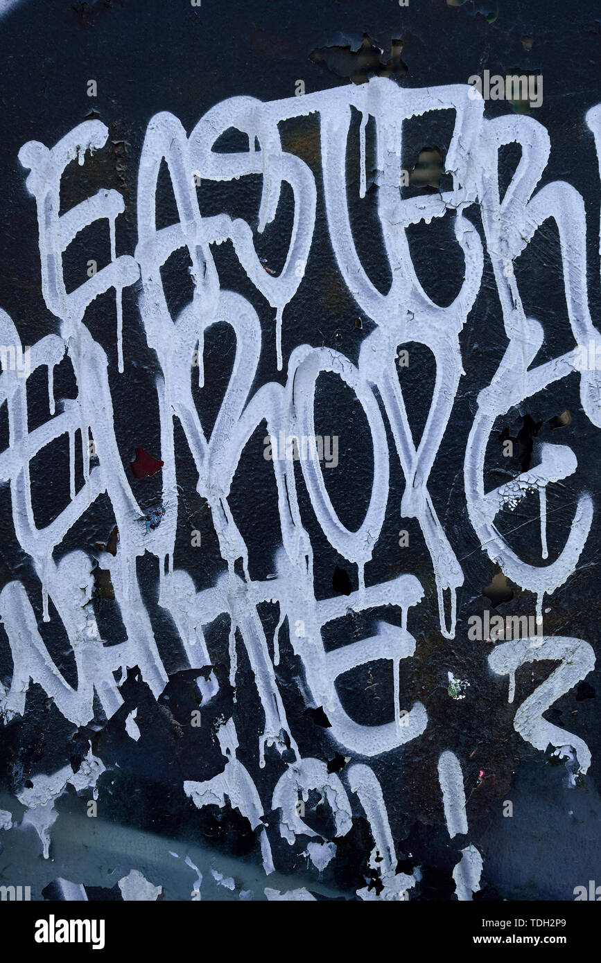 Englische graffiti Fotos und Bildmaterial in hoher Auflösung Alamy