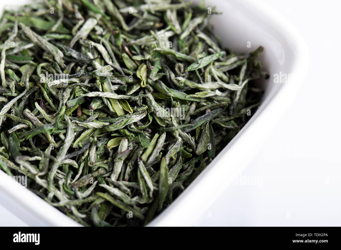 Spezielle hochwertige einzelne Knospe vor Mao Jian in Xinyang Stockfoto