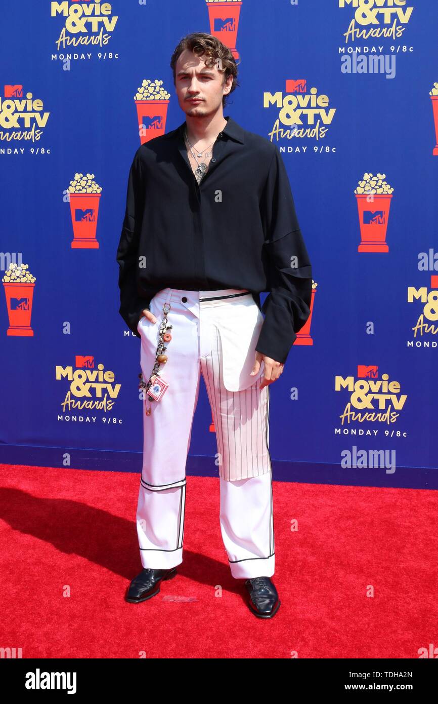 Los Angeles, CA, USA. 15 Juni, 2019. LOS ANGELES - 15.Juni: Brandon Thomas Lee im 2019 MTV Movie & TV Auszeichnungen bei den Barker Hangar am 15. Juni 2019 in Santa Monica, CA bei der Ankunft für 2019 MTV Movie und TV Awards - Teil 2, Barker Hangar, Los Angeles, CA 15 Juni, 2019. Credit: Priscilla Grant/Everett Collection/Alamy leben Nachrichten Stockfoto