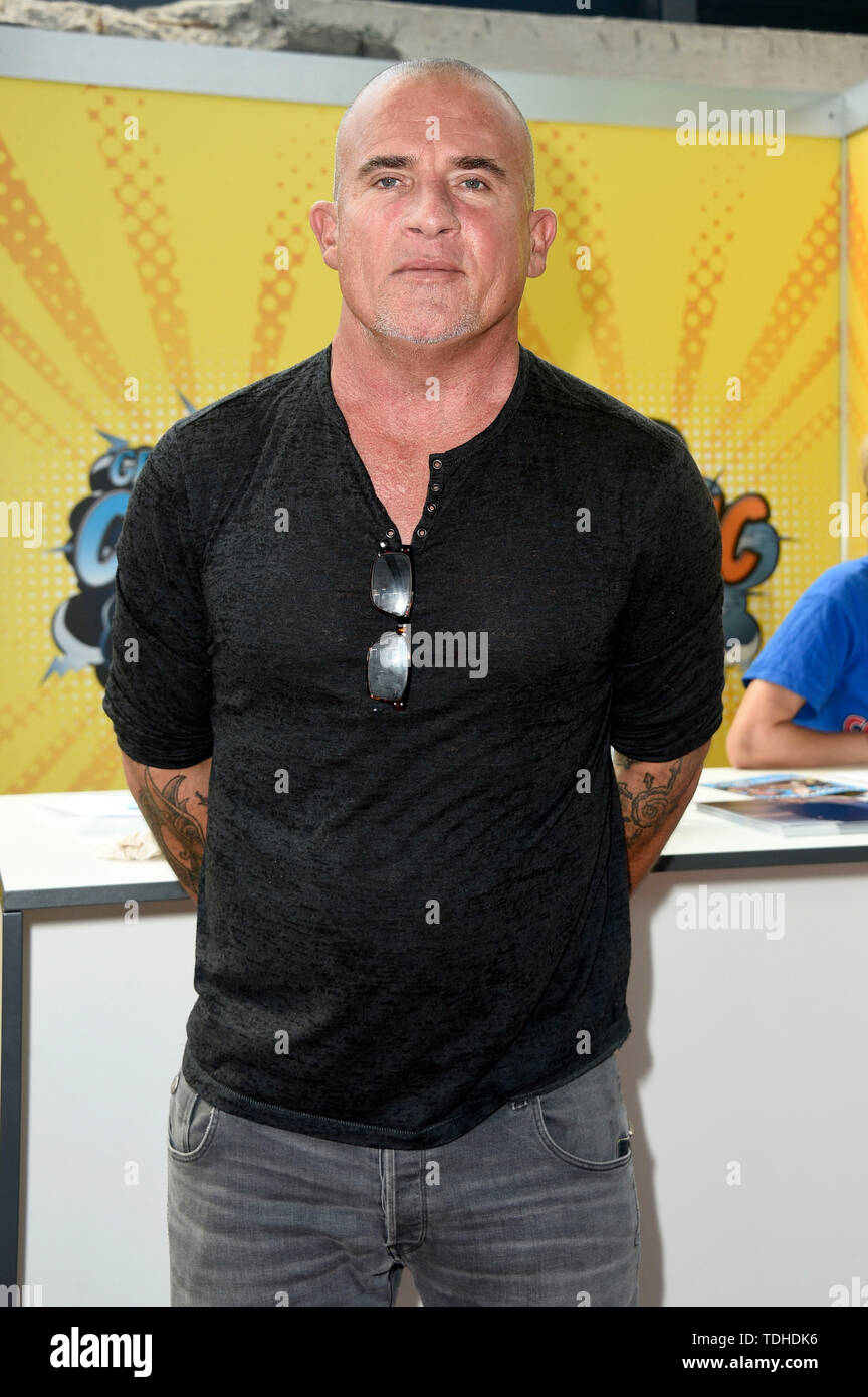 München, Deutschland. 15 Juni, 2019. Dominic Purcell an der 3. deutschen Comic Con München im Zenith. München, 15.06.2019 | Verwendung der weltweiten Kredit: dpa/Alamy leben Nachrichten Stockfoto