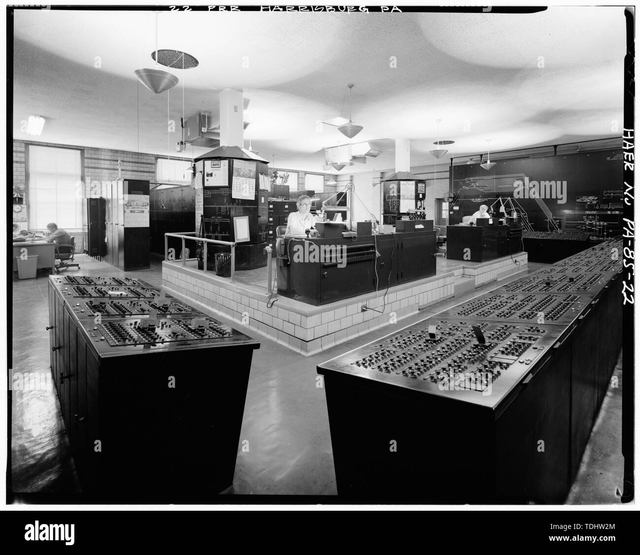 Gesamtansicht DER DIREKTOREN, ZWEITER STOCK - Pennsylvania Railroad, Harrisburg und Trainshed, Markt und Süd vierte Straßen, Harrisburg, Dauphin County, PA Stockfoto