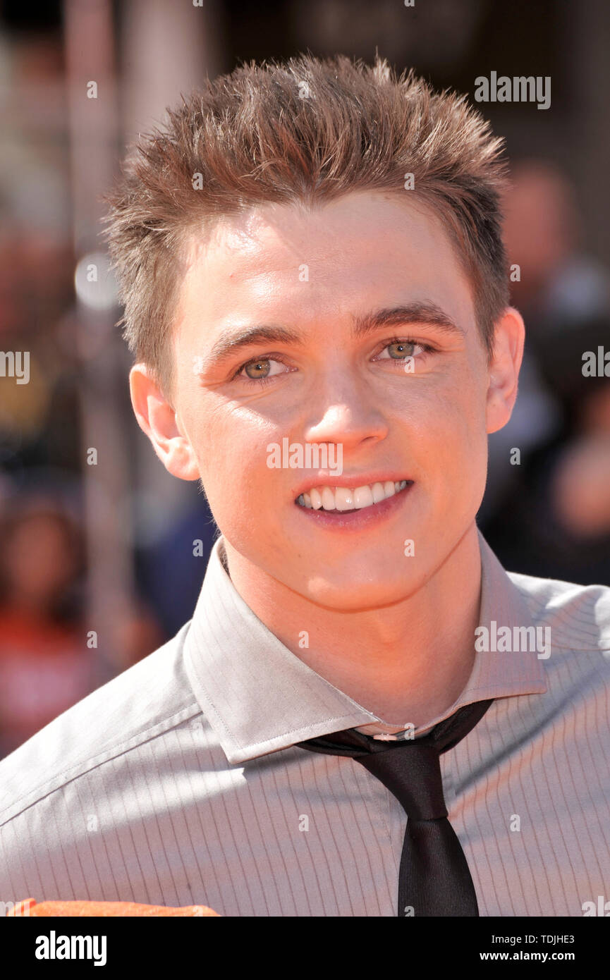 LOS ANGELES, Ca. März 08, 2008: Jesse McCartney bei der Weltpremiere seines neuen Films "Horton hört ein Hu!" Der Mann Dorf Theater, Westwood. © 2008 Paul Smith/Featureflash Stockfoto