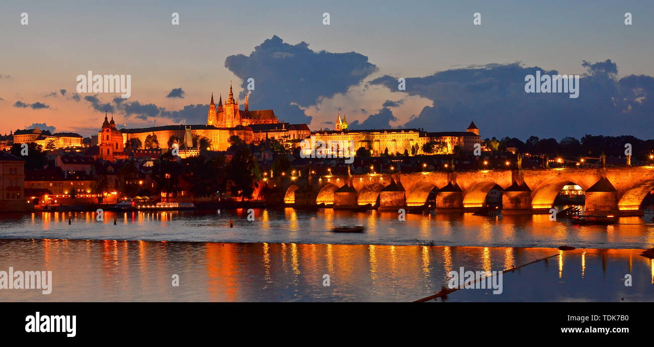 Prag, Tschechoslowakei Stockfoto