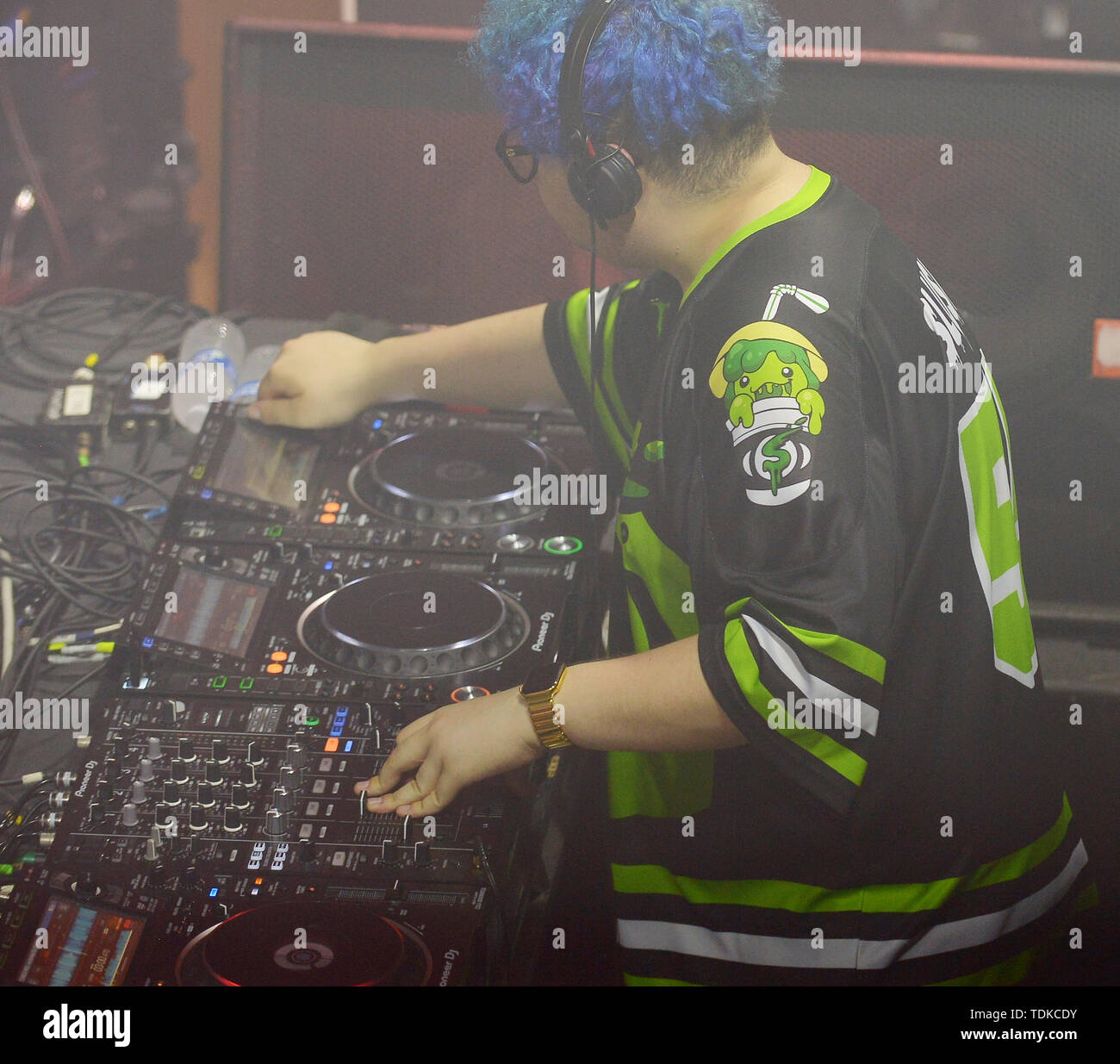 Fort Lauderdale, FL, USA. 14 Juni, 2019. Slushii führt während der Monster Energy Ausbruch Tour an der Revolution Live am 14. Juni 2019 in Miami, Florida. Quelle: MPI 10/Media Punch/Alamy leben Nachrichten Stockfoto