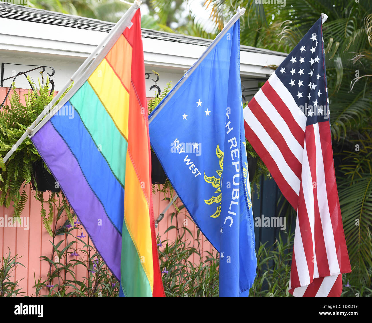 FORT LAUDERDALE FL-JUNI 15: 2019 Die Wilton Manors Stonewall Pride Parade feiern LGBTQ stolz am 15. Juni 2019 in Fort Lauderdale, Florida. : Credit MPi04/MediaPunch Stockfoto