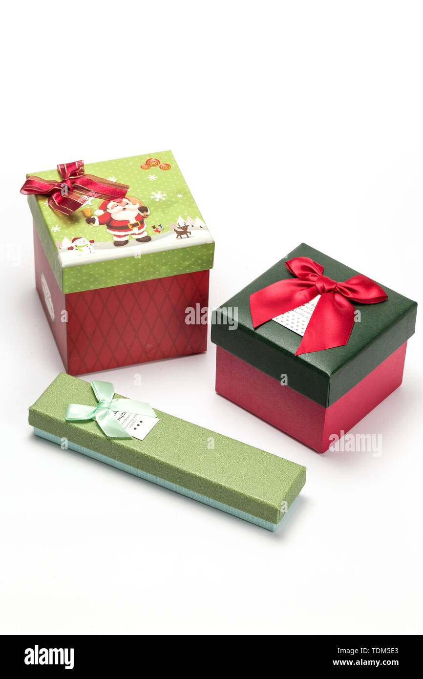 Exquisites Geschenk Box. Stockfoto